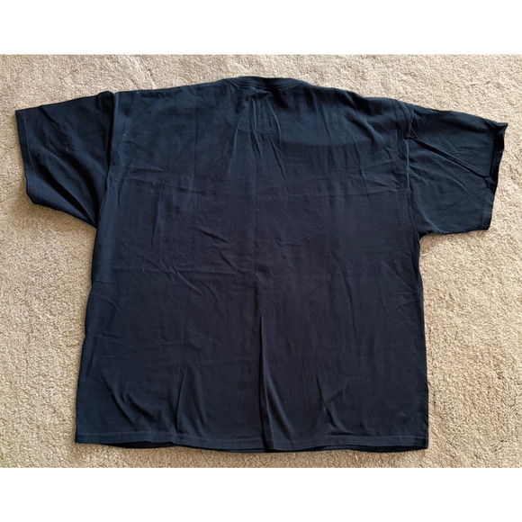 Vintage 1995 Dub Skeleton T Shirt Tee DJ Street Mens 2XL Rap Black Y2K EUC - Picture 4 of 6